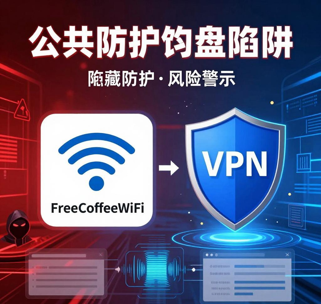 钓鱼网站与恶意软件：VPN如何提升上网安全等级